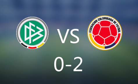 热身赛-德国0-2哥伦比亚两连败，迪亚斯头球破门，夸德拉多点射