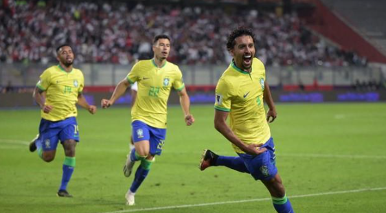 世预赛-马尔基尼奥斯接内马尔角球绝杀 秘鲁0-1巴西